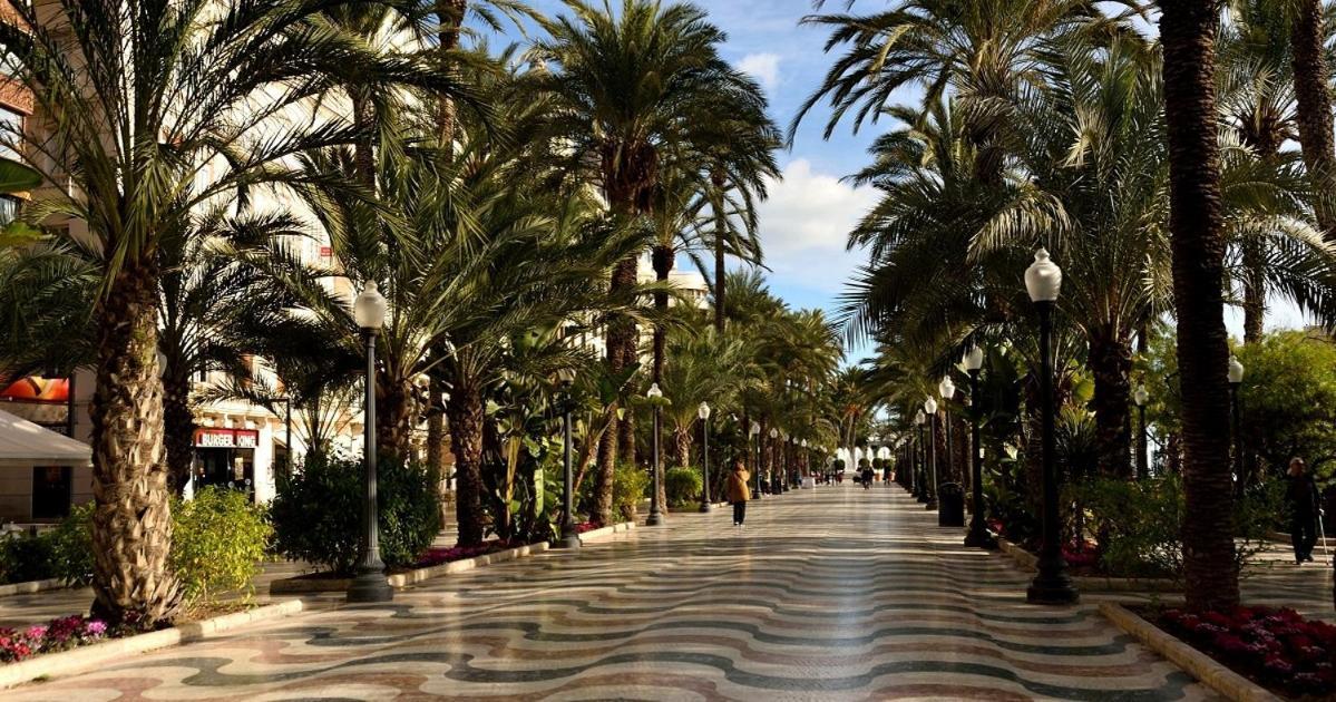 35-3- Комната В Квартире Для Семьи От 1 До 4 Человек В Центре Аликанте Alicante Luaran gambar