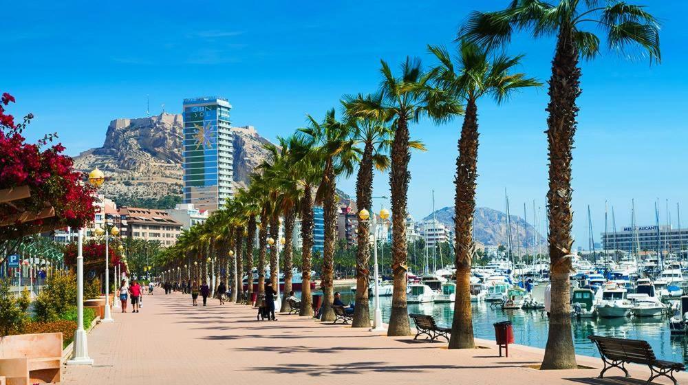 35-3- Комната В Квартире Для Семьи От 1 До 4 Человек В Центре Аликанте Alicante Luaran gambar